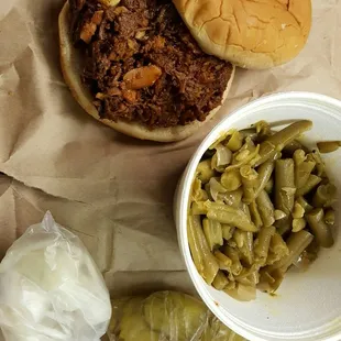 Chopped Beef Sandwich