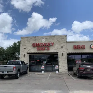 the outside of the building