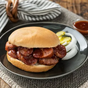 Jalapeno Sausage Sandwich