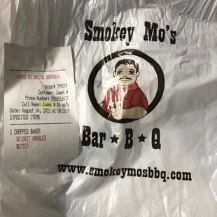 Ordered via Door Dash
