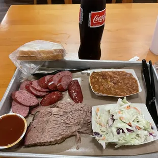 Brisket &amp; sausage