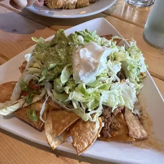 Ground Brisket Nachos
