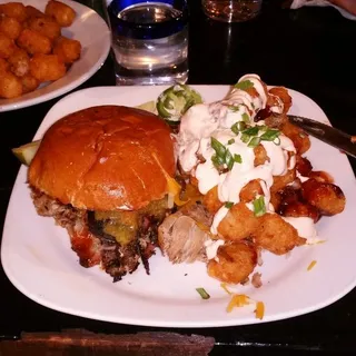 Smoked Pulled Pork Sandwich