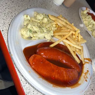 Hot Link lunch plate!!