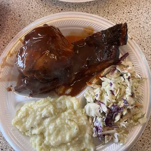 Garlic Mashed Potstickers