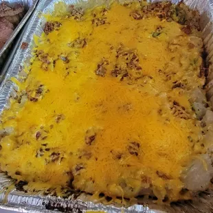 Twice baked potato
