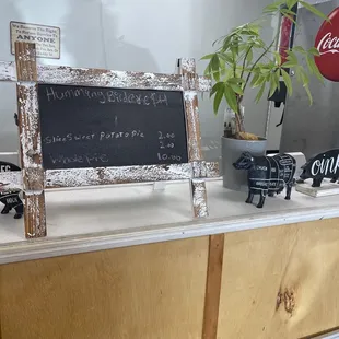 Counter and Daily Specials