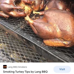 Smokey Turkeys for Thanksgiving