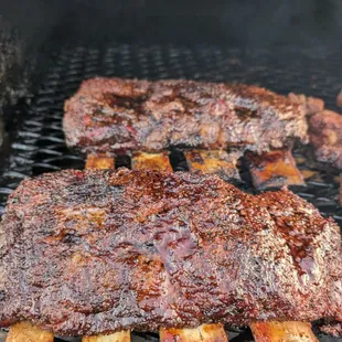 bbq ribs, ribs, food