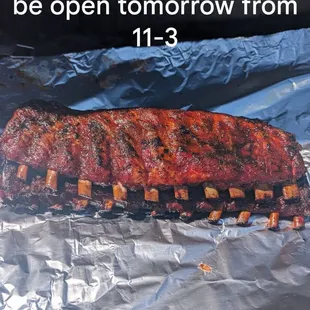 ribs, food, bbq ribs