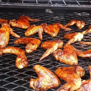 Smoked Crisp Skin Juicy Chicken Wings