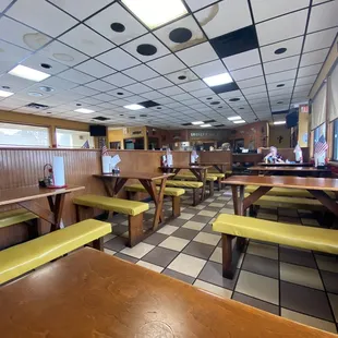 Inside view from my table