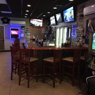 Back bar area