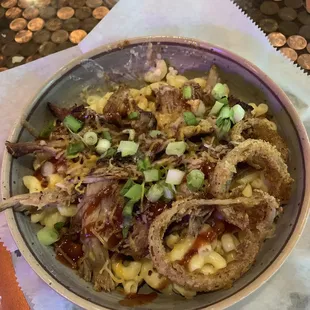 Pulled pork Mac n cheese was amazing