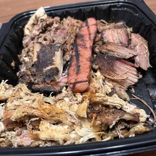 Dry shredded chicken