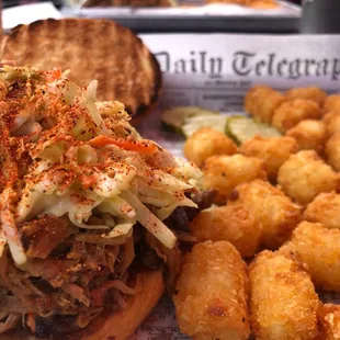 Southern hospitality - Beef brisket and pulled pork