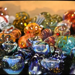 Beautiful glass pipes
