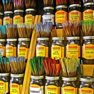 Largest incense selection on the Island!