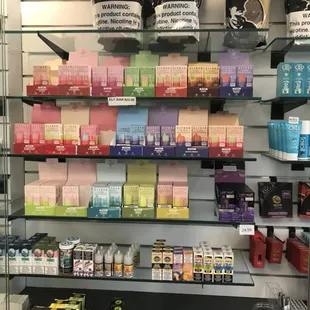 Disposable vapes!  Constantly restocking, re-upping and expanding !