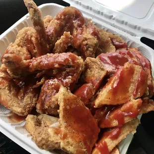 5 Wings and Potatoes