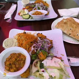 Combo Chicken &amp; Shami Kabob  Dinner Specials Kabob