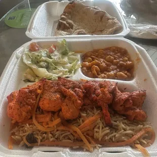 Chicken kebab Chicken Lunch Special