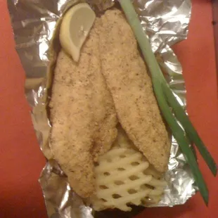 Catfish &amp; Fries Basket