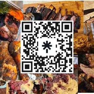 a variety of food items