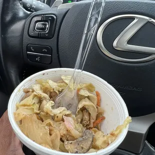 Y'all! Jamaican Cabbage is awwwww-mazing awwwmazing! Lots of spicy pepper! Come for this soulful side