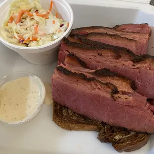 Half of the brisket that was on the sandwich!