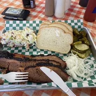 Brisket, Coleslaw