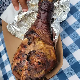 Smoked turkey leg