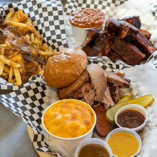 Smoked Poutine, Rib Tips, Double Smoky