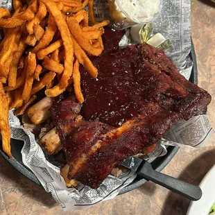 bbq ribs, food, ribs