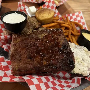 bbq ribs, food, ribs