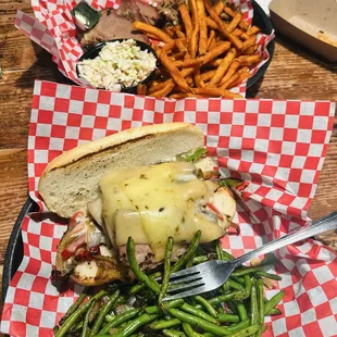 Carolina Pulled Pork Texas Beef Brisket Smokin&apos; Philly
