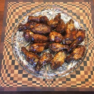 Smoked n Deep Fried Wings Tossed with Dragons Inferno Sauce