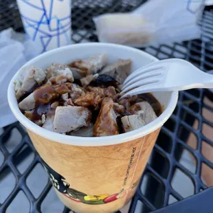 Small Pork beach bucket.