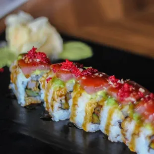 sushi, sashimi, sushi and sashimi, food