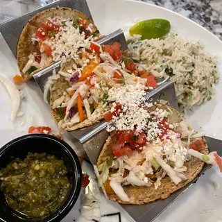 Baja Fish Tacos -Cod