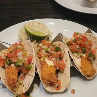 Baja Fish Tacos -Cod