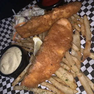 Fish and Chips - Salmon