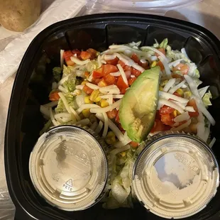 Mexican street corn chopped salad