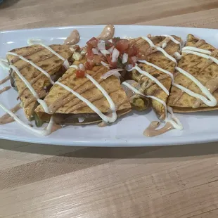 Brisket quesadilla