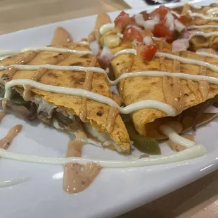 Brisket Quesadilla