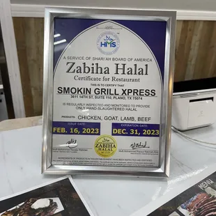 Their meat is Zabiha halal