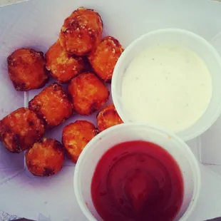 Sweet potato tots