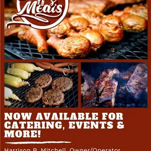 Smokin H's meats we have quality smoked Foods homemade barbecue sauce and rubs.