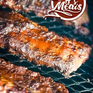 Smoked baby back ribs