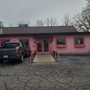 A little pink house for you and me